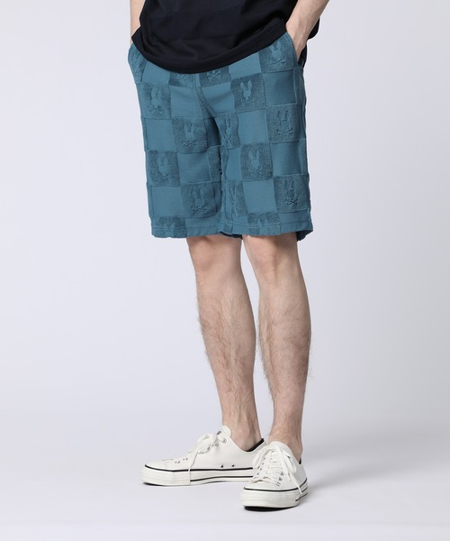 Psycho Bunny（サイコバニー） ハーフパンツ パンツ パイルジャカード