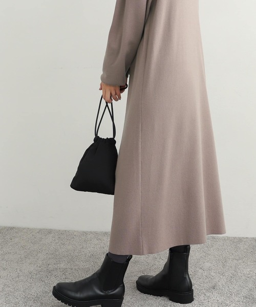 「URBAN RESEARCH DOORS」 ニットワンピース MEDIUM グレー系その他 レディースの画像