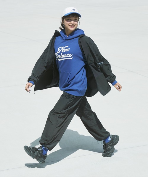 「New Balance」 ローカットスニーカー 26.0cm ブラック レディース_画像7