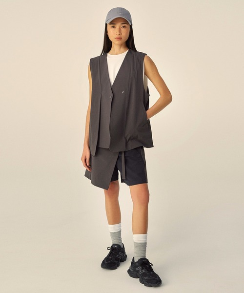 「New Balance」 ローカットスニーカー 26.0cm ブラック レディース_画像9