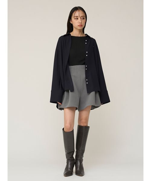 SNIDEL（スナイデル） パンツ Sustainableタックボリュームショート