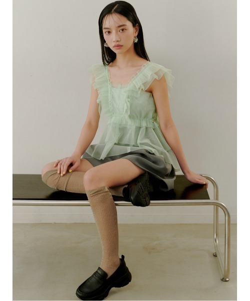 SNIDEL（スナイデル） パンツ Sustainableタックボリュームショート