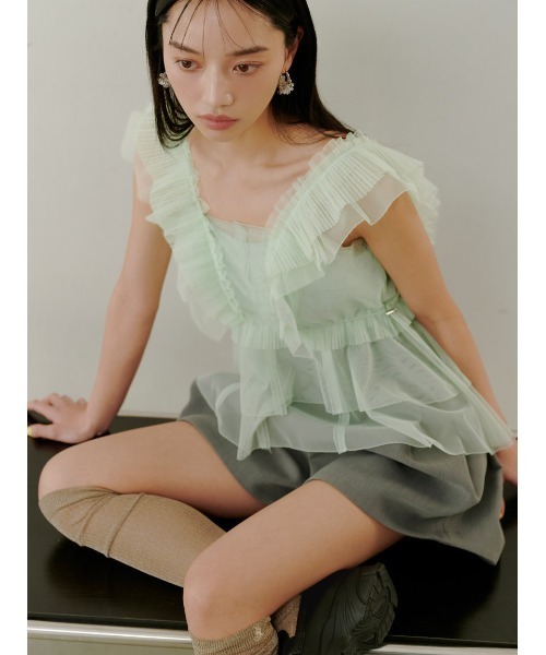 SNIDEL（スナイデル） パンツ Sustainableタックボリュームショート