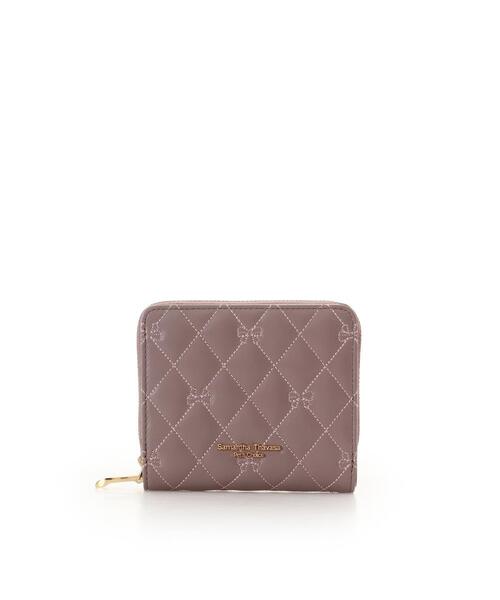 Samantha Thavasa　サマンサタバサ　リボン　財布　ワレット オンライン限定」リボンベルト折財布 （財布・コインケース