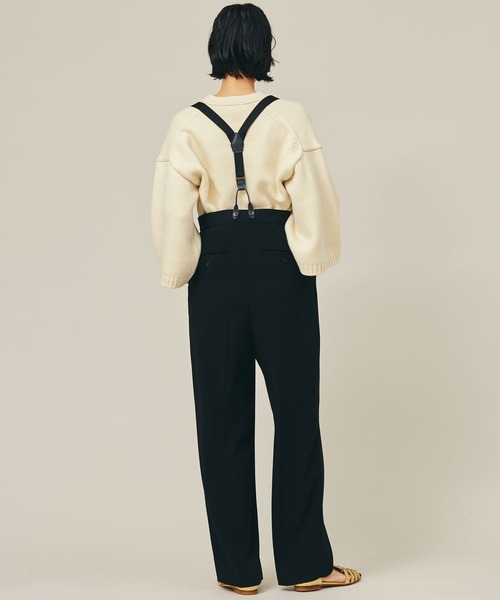 「Curensology」 パンツ FREE ブラック レディースの画像