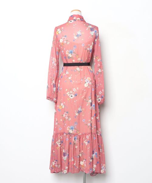「emiriawiz」 長袖ワンピース SMALL レッド レディースの画像