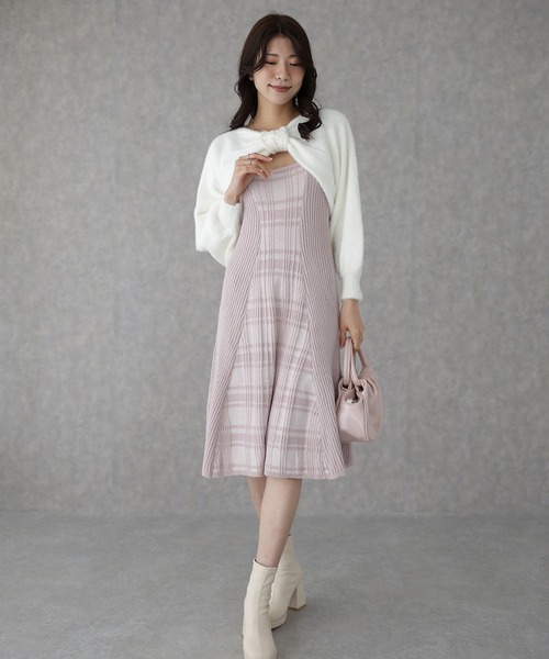 「Lace Ladies」 コンビワンピース FREE ピンク レディース_画像2