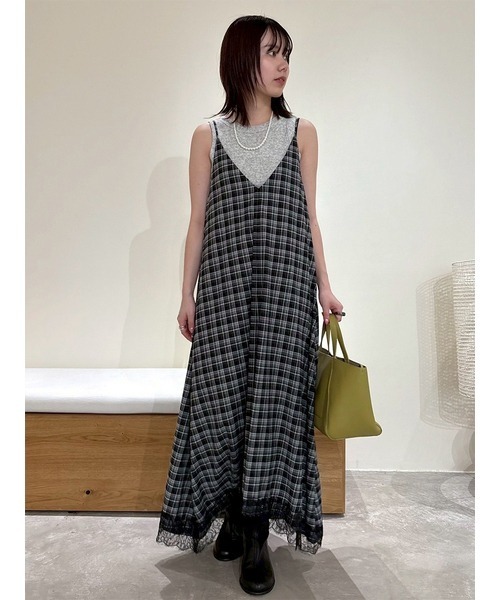 「Mila Owen」 サロペットスカート 1 ブラック レディースの画像