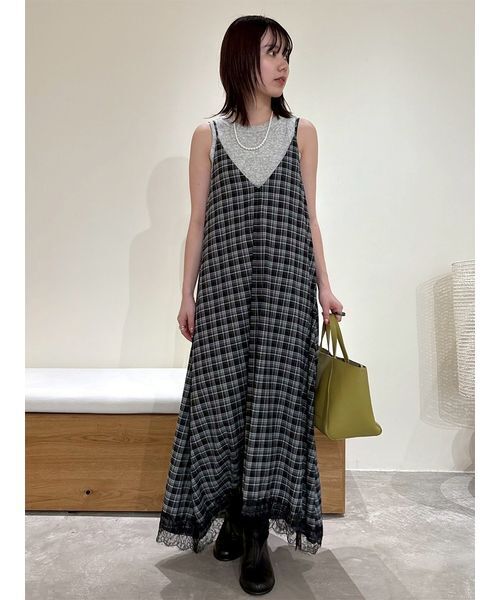 「Mila Owen」 サロペットスカート 1 ブラック レディースの画像