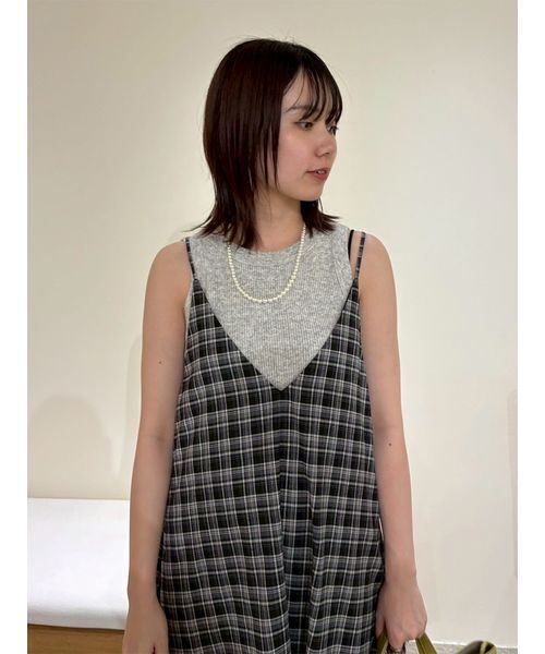 「Mila Owen」 サロペットスカート 1 ブラック レディースの画像