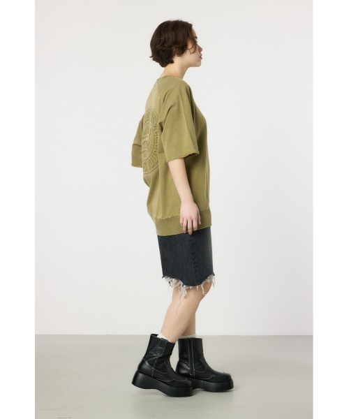 「RODEO CROWNS WIDE BOWL」 スウェットカットソー MEDIUM イエロー レディース_画像7