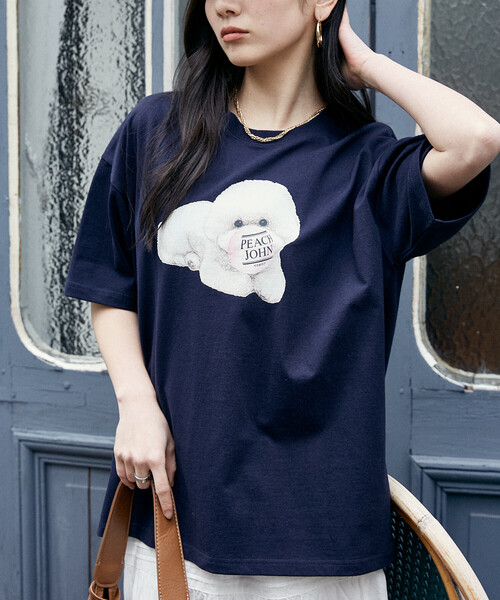 PEACH JOHN（ピーチジョン） tシャツ × PUBLUX/ピーチ・ジョン
