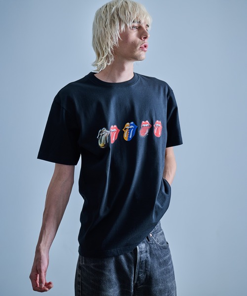 JUGLANS（ユグランス） tシャツ The Rolling Stones ザ・ローリング