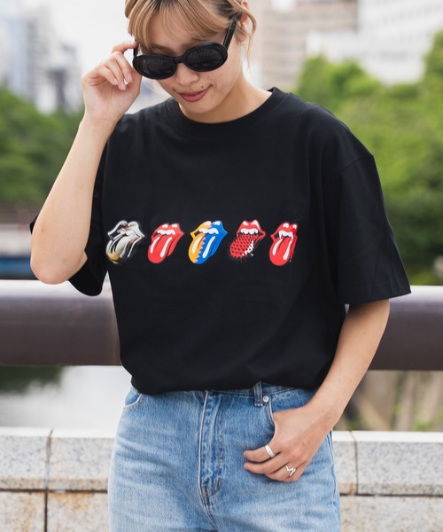 JUGLANS（ユグランス） tシャツ The Rolling Stones ザ・ローリング