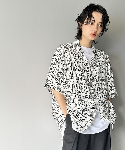 「Java」 半袖シャツ LARGE グリーン レディース_画像2