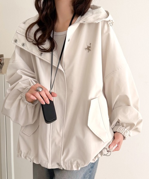 「classicalelf」 マウンテンパーカー SMALL アイボリー レディース_画像2