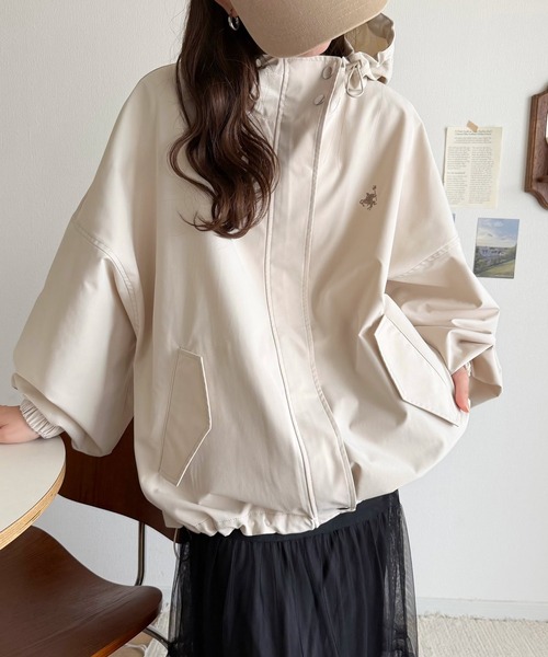 「classicalelf」 マウンテンパーカー SMALL アイボリー レディース_画像7