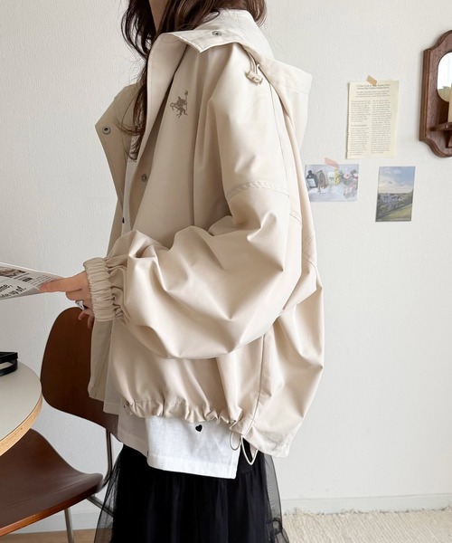 「classicalelf」 マウンテンパーカー SMALL アイボリー レディース_画像8