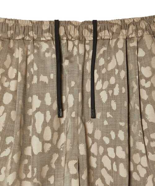 ハーフパンツ ワイドパンツ パンツ 2TUCK EASY HALF PANTS メンズ レディースの画像