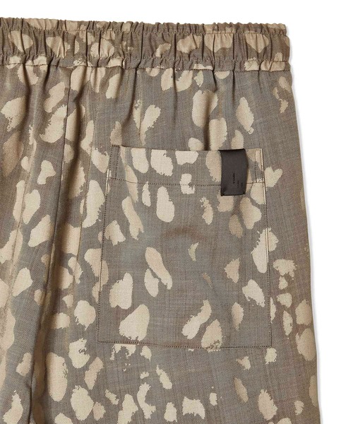 ハーフパンツ ワイドパンツ パンツ 2TUCK EASY HALF PANTS メンズ レディースの画像
