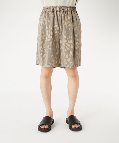 ハーフパンツ ワイドパンツ パンツ 2TUCK EASY HALF PANTS メンズ レディースの画像
