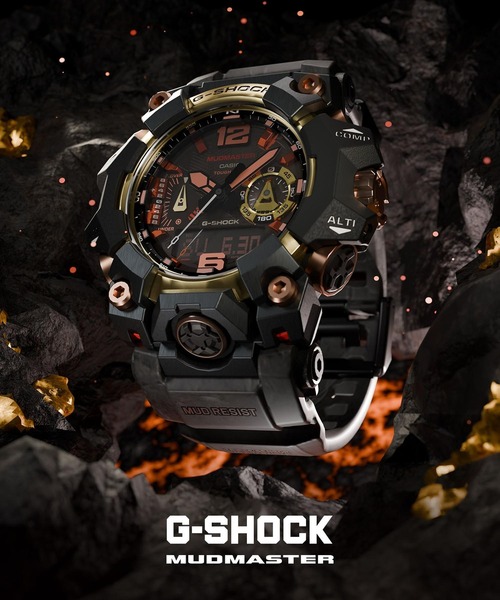 腕時計 Magma Gold / MASTER OF G MUDMASTER(マッドマスター) / GWG-B1000MG-1A9JR メンズの画像