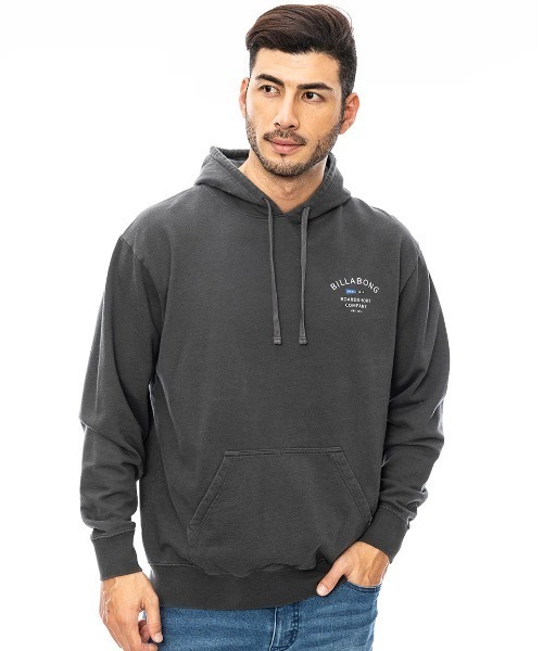 「BILLABONG」 プルオーバーパーカー MEDIUM オフホワイト メンズ_画像4
