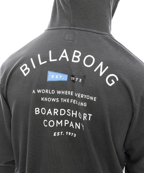 「BILLABONG」 プルオーバーパーカー MEDIUM オフホワイト メンズ_画像9