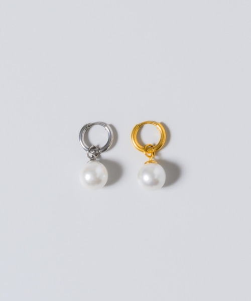 「muku」 ピアス(両耳用) FREE シルバー レディース_画像3
