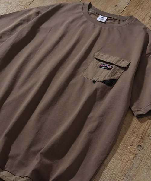 「GERRY」 半袖Tシャツ L チャコールグレー メンズ_画像3