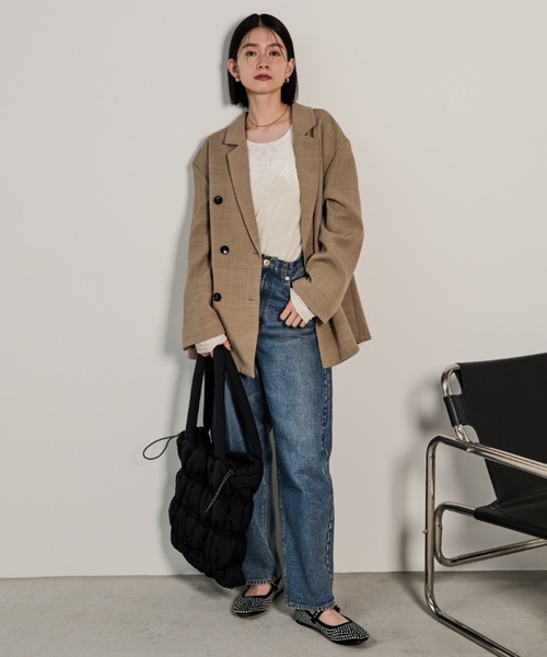 「Shelly island」 デニムパンツ M ブルー レディース_画像6