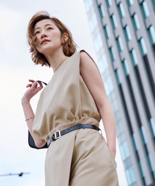 「ur's」 ノースリーブブラウス M オフホワイト レディース_画像6
