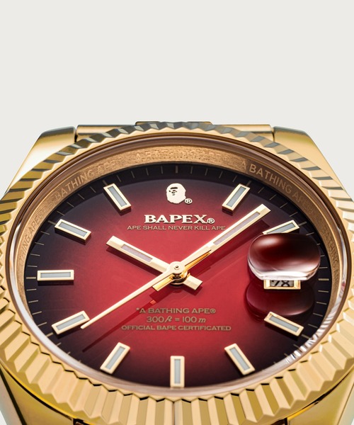 A BATHING APE（アベイシングエイプ） 腕時計 メンズ TYPE 6 BAPEX