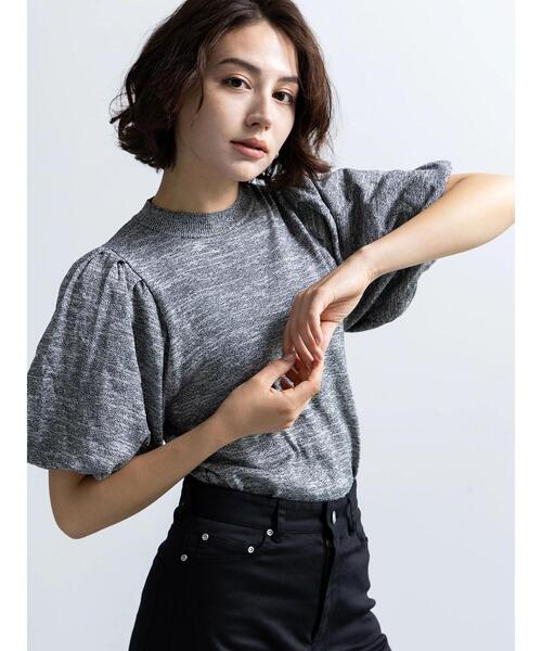 「Te chichi」 半袖ニット F ブラウン レディース_画像7