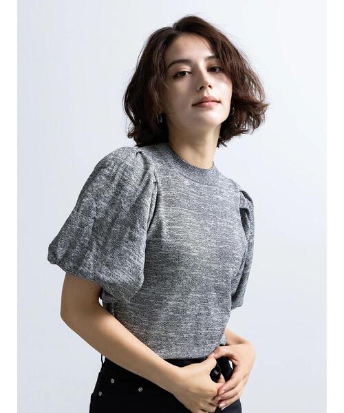 「Te chichi」 半袖ニット F ブラウン レディース_画像8