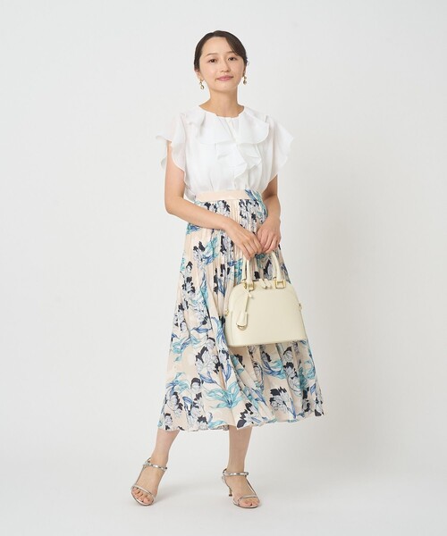 ANAYI（アナイ） リネンシャツ ブラウス シャツ シアースラブラッフル