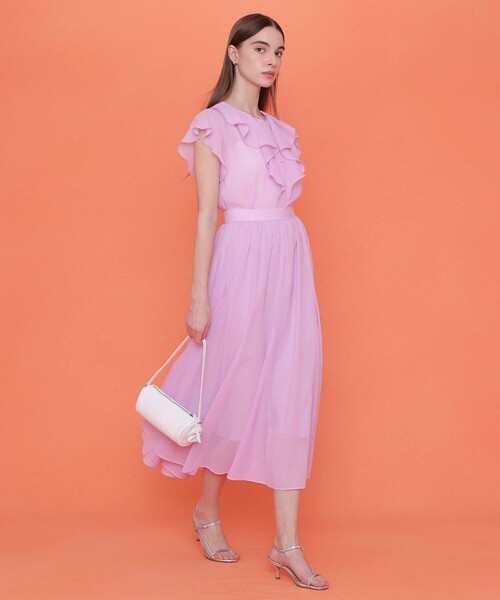 22SS♡ANAYI アナイ ドットプリントラッフルブラウス 36 フリル 22SS♡ANAYI アナイ ドットプリントラッフルブラウス 36 フリル ANAYI