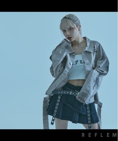 「REFLEM」 キュロット FREE ブラック レディース_画像8