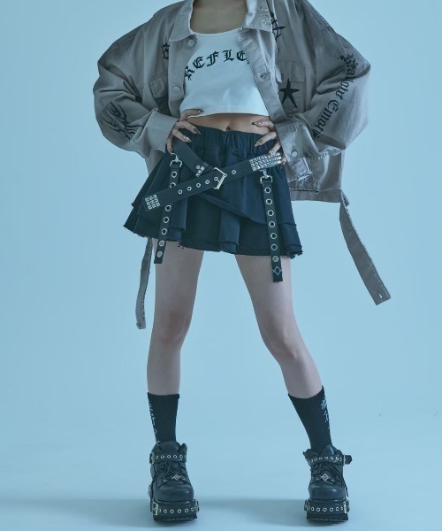 「REFLEM」 キュロット FREE ブラック レディース_画像10
