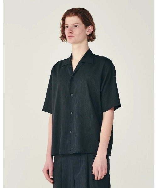 シャツ OPEN COLLAR S/S SHIRT WITH HEM TAB メンズの画像
