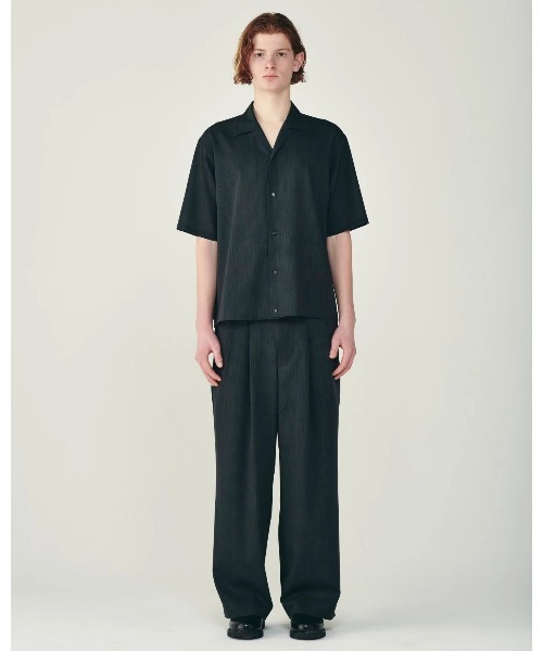 シャツ OPEN COLLAR S/S SHIRT WITH HEM TAB メンズの画像