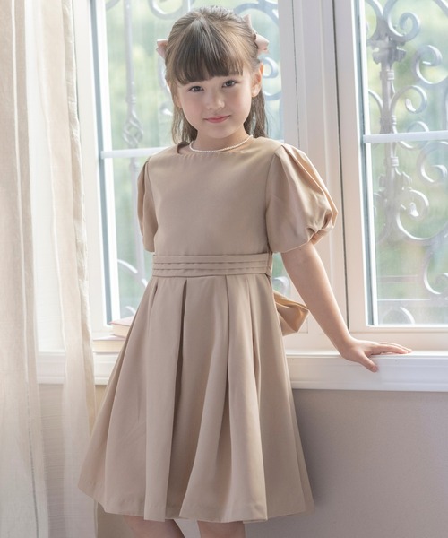 「Catherine Cottage」 「KIDS」半袖ワンピース 160 ベージュ キッズ_画像7