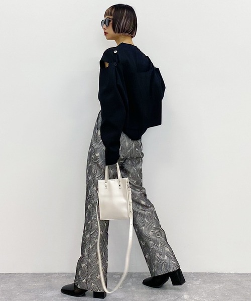 「PAGEBOY」 パンツ MEDIUM ベージュ レディース_画像5