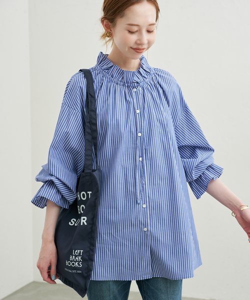 SLOBE IENA（スローブイエナ） ブラウス シャツ 「WEB限定カラーあり