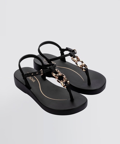 「IPANEMA」 フラットサンダル 34 ピンク レディース_画像4