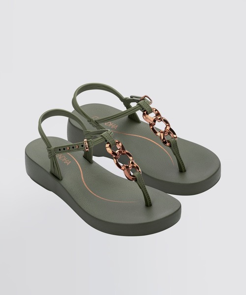 「IPANEMA」 フラットサンダル 34 ピンク レディース_画像6