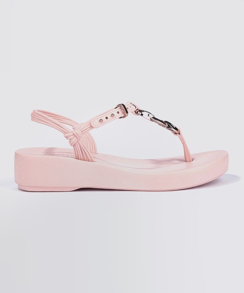 「IPANEMA」 フラットサンダル 34 ピンク レディース_画像9