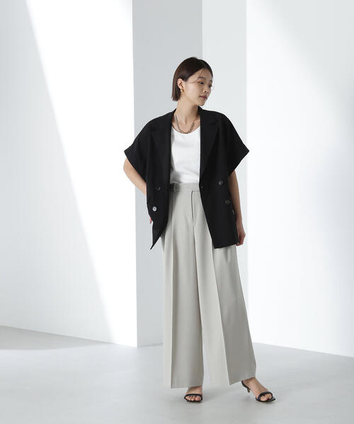 「NATURAL BEAUTY BASIC」 テーラードジャケット FREE ベージュ レディース_画像10