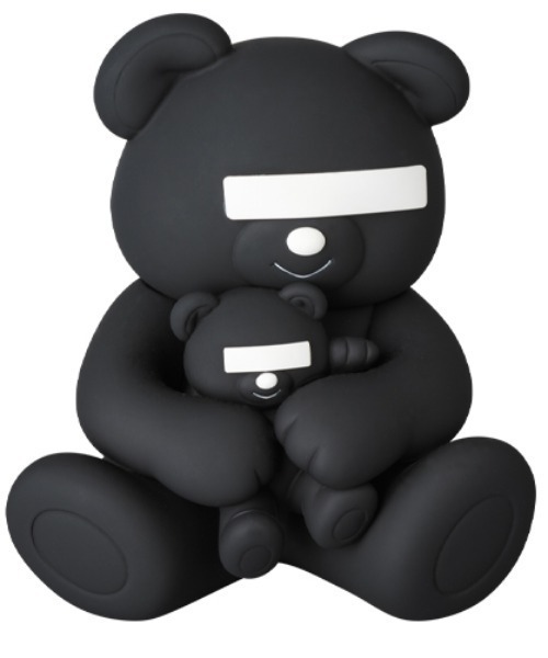 VINYL COLLECTIBLE DOLLS フィギュア VCD UNDERCOVER BEAR WHITE/BLACK