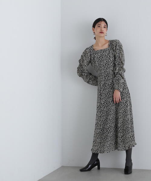 「N.(N. Natural Beauty Basic)」 長袖ワンピース SMALL イエロー レディース_画像5